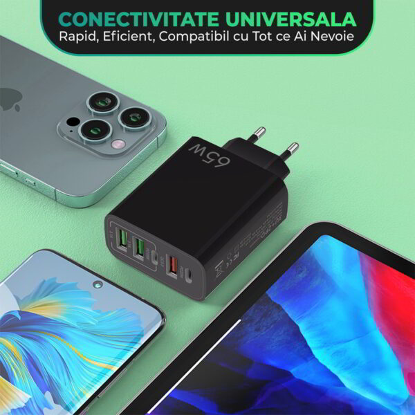Produs de test 1 STERGE 4 - Timebox incarcator universal fast charge cablu de date type c usb c laptop telefon iphone huawei xiaomi incarcare rapida 10 - Timebox