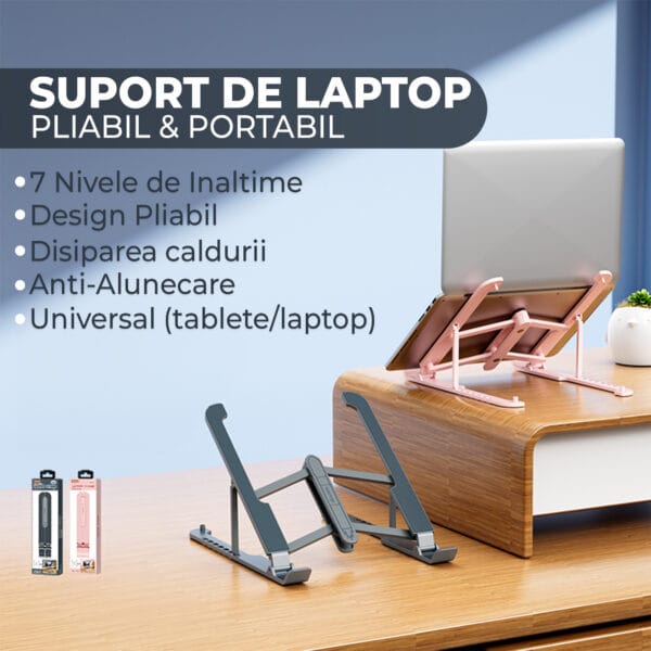 1701097730 Suport de laptop tableta macbook ajustabil 3 - Timebox