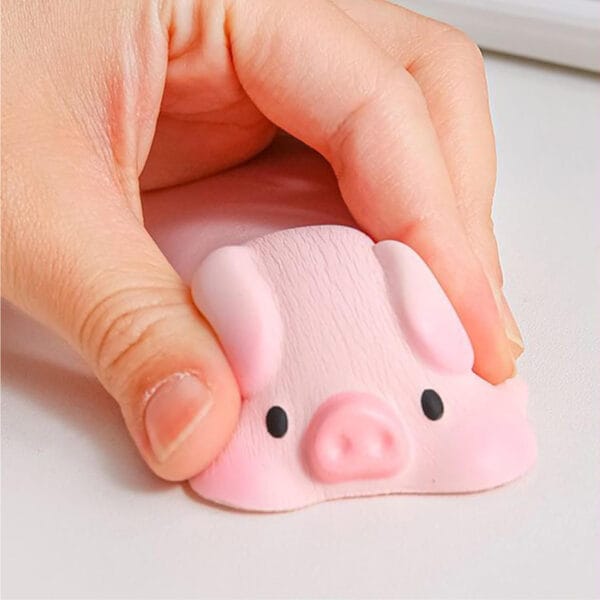 1704720036 Mousepad tip suport de incheietura moale rezistent comfortabil pentru tastatura mouse birou 13x6 cm Porcursor 3 - Timebox