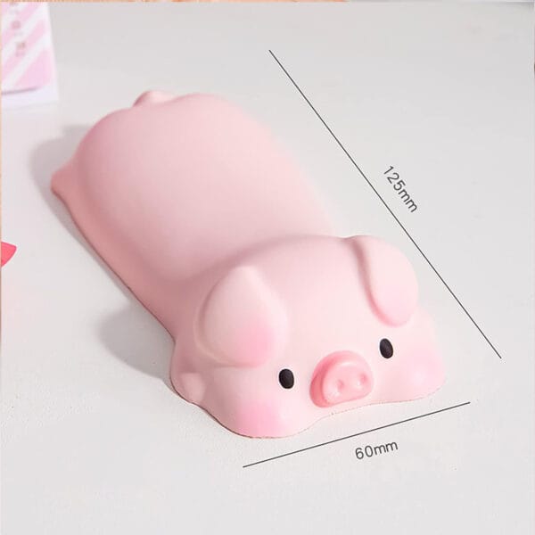 1704720044 Mousepad tip suport de incheietura moale rezistent comfortabil pentru tastatura mouse birou 13x6 cm Porcursor 5 - Timebox