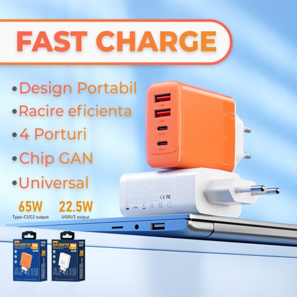 1706817791 incarcator universal super fast charge type c usb c laptop telefon iphone huawei xiaomi incarcare rapida 3 - Timebox