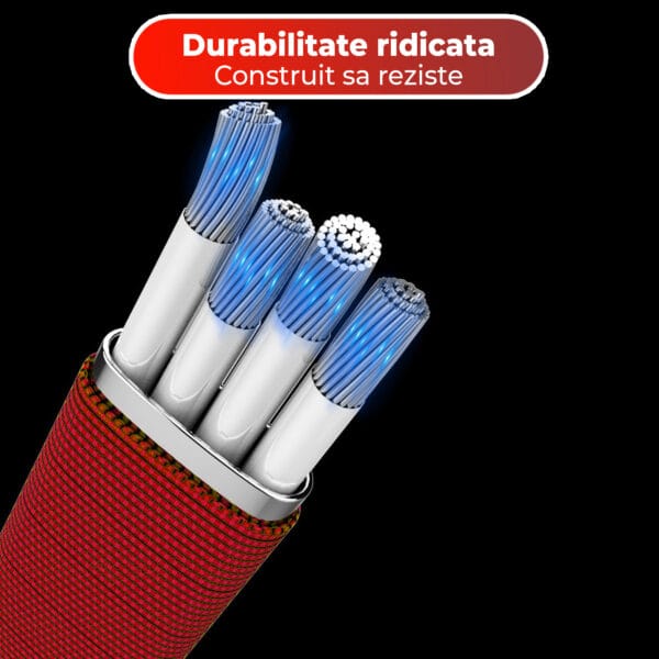 1707137197 cablu de date si incarcare rapida 3 in 1 100w type c iphone apple android usb micro 18 - Timebox