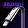 1707137218 cablu de date si incarcare rapida 3 in 1 100w type c iphone apple android usb micro 10 - Timebox
