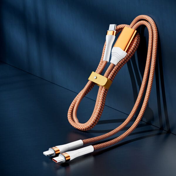 1707152347 Cablu de incarcare si transfer de date Fast Charge 65W USB C Type C Lightning iphone 15 Android Samsung Huawei Macbook Xiaomi 13 1 - Timebox