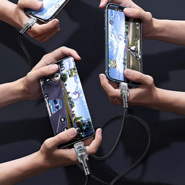 1707154694 Cablu de Incarcare si Transfer de Date 3 in 1 Fast Charge 36W 1.2m USB C Type C Lightning iPhone 15 Android Samsung Huawei Macbook Xiaomi 7 1 - Timebox