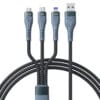1707235271-Cablu-de-date-si-Incarcare-Rapida-Timebox-3-in-1-Nailon-Fast-Charge-1.3m-USB-Lightning-Type-C-Micro-USB-iPhone-Huawei-Macbook-Xiaomi-Laptop-1 1707235271 Cablu de date si Incarcare Rapida Timebox 3 in 1 Nailon Fast Charge 1.3m USB Lightning Type C Micro USB iPhone Huawei Macbook Xiaomi Laptop 1 1 - Timebox