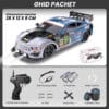 1709820978 Masina cu telecomanda RC Timebox Drift car 20kmh lumini LED cauciucuri interschimbabile 15 - Timebox