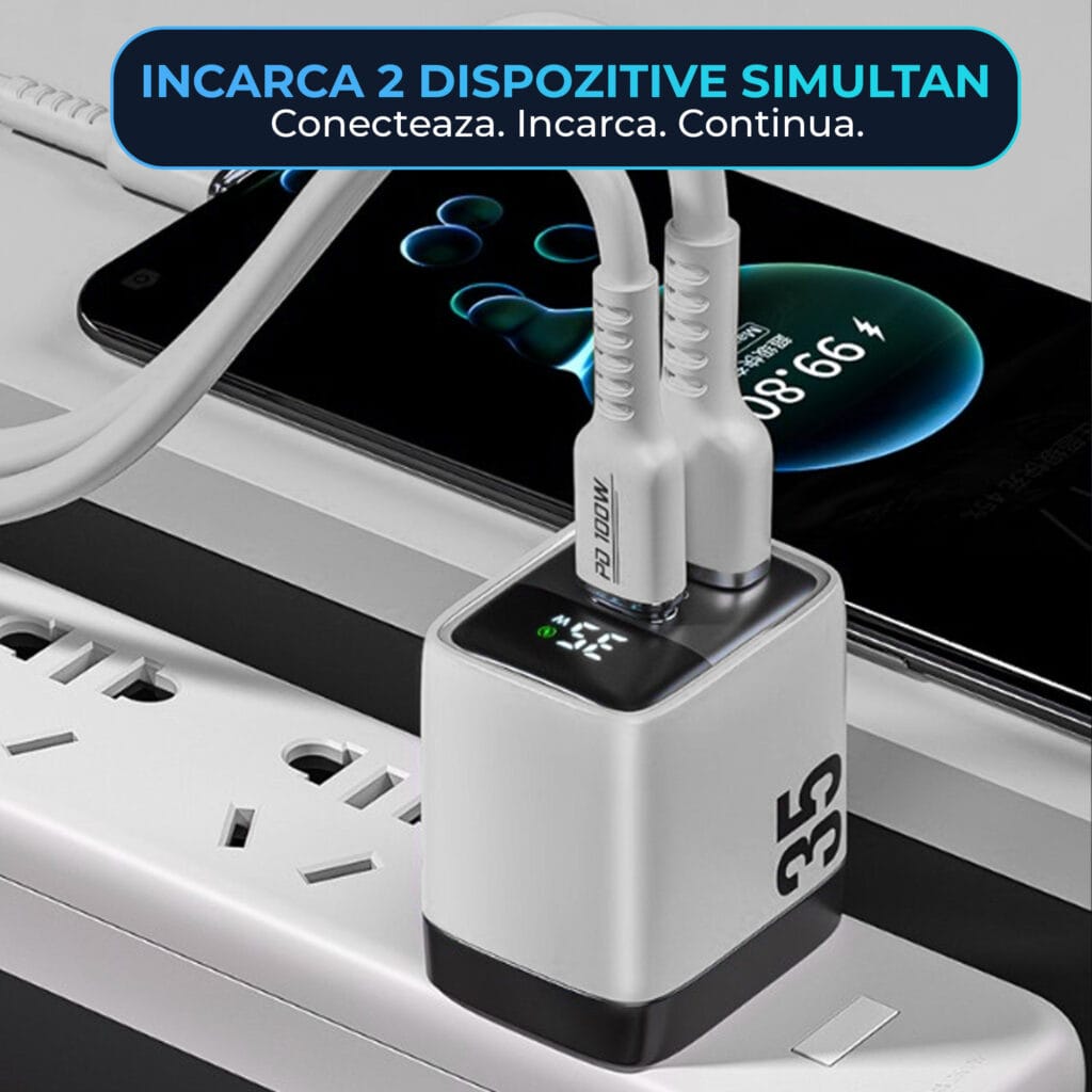 1711551880 incarcator universal fast charge 35W type c usb c usb laptop telefon iphone huawei xiaomi incarcare rapida 3 2 - Timebox