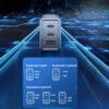 1711629512 Incarcator Retea Timebox 3 Porturi 65W Fast Charge 2 x Type C 1 x USB Compatibil iPhone Huawei Samsung 8 - Timebox