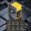 1711633903-Incarcator-Retea-Timebox-3-Porturi-100W-Fast-Charge-2-x-Type-C-1-x-USB-Compatibil-iPhone-Huawei-Samsung-6 1711633903 Incarcator Retea Timebox 3 Porturi 100W Fast Charge 2 x Type C 1 x USB Compatibil iPhone Huawei Samsung 6 - Timebox