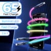 1711723057-cablu-de-date-fast-charge-65w-iluminat-LED-iphone-apple-macbook-masina-USB-2 1711723057 cablu de date fast charge 65w iluminat LED iphone apple macbook masina USB 2 1 - Timebox