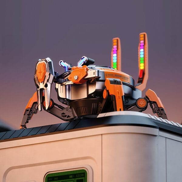 1713263648 Boxa portabila cu lumini RGB Bluetooth 5.0 10W Stereo Bass puternic Dual Pairing 2500mah pentru birou petrecere afara 9 - Timebox