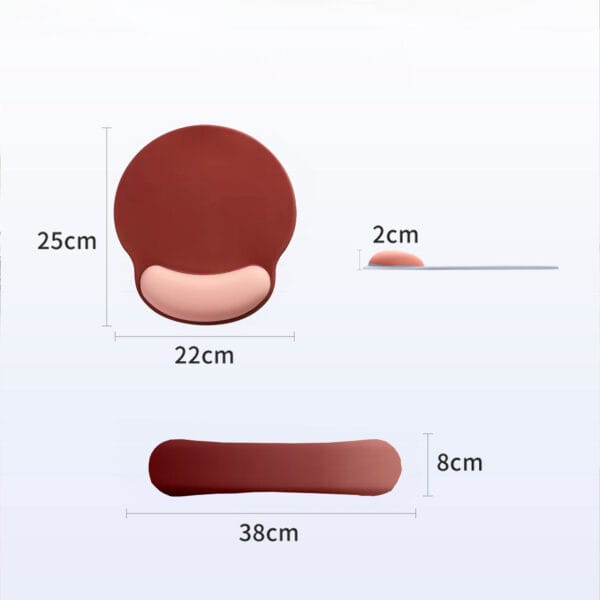 1713797782 Mousepad ergonomic cu spuma cu memorie pentru sustinere incheietura mana pentru mouse si tastatura baza anti derapanta 5 1 - Timebox