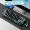 1713855444 Tastatura Mecanica Gaming Timebox 60� Lumini LED 68 taste cu cablu Type C Red Swtich Portabila Negru Gri 6 - Timebox