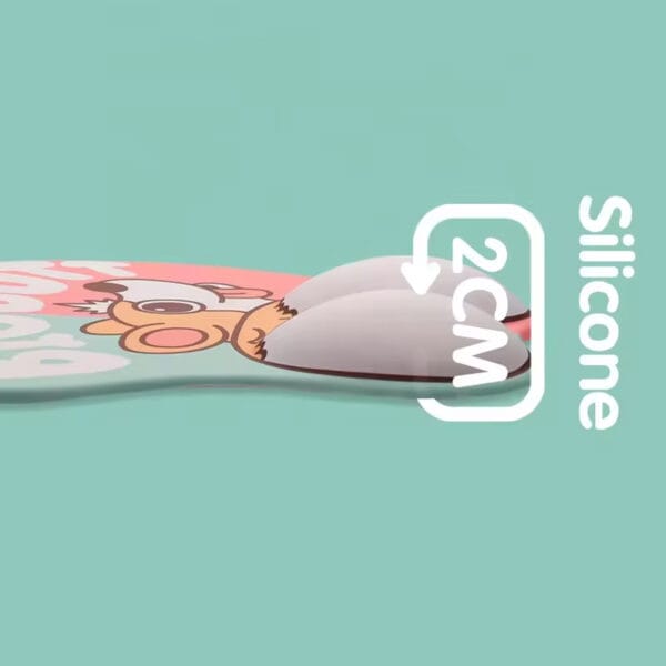 1713861795 Mousepad ergonomic spuma cu memorie pentru sustinere incheietura mana cu Wrist Rest mouse Baza anti derapanta Stil Catel Corgi 8 - Timebox