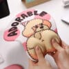 1713862155 Mousepad ergonomic spuma cu memorie pentru sustinere incheietura mana cu Wrist Rest mouse Baza anti derapanta Stil Catel Corgi 15 - Timebox