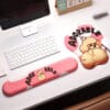 1713862155 Mousepad ergonomic spuma cu memorie pentru sustinere incheietura mana cu Wrist Rest mouse Baza anti derapanta Stil Catel Corgi 17 - Timebox