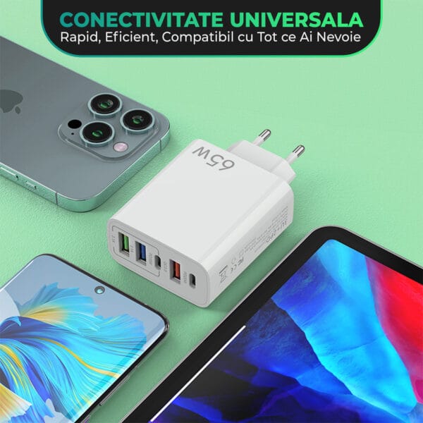 1713947817 incarcator universal fast charge cablu de date type c usb c laptop telefon iphone huawei xiaomi incarcare rapida 3 - Timebox
