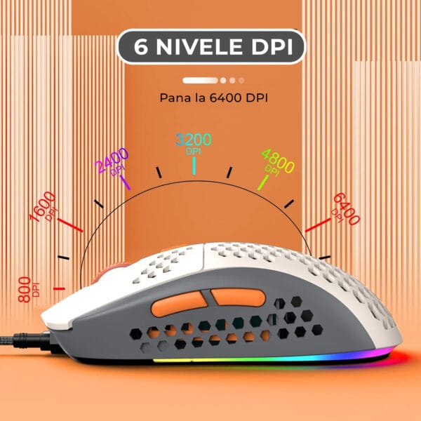 1716891145 Mouse gaming wireless FastCharge USB 2.4 GHz RGB Led Butoane Programabile 6 2 - Timebox