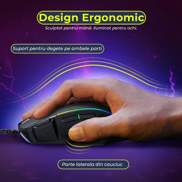 1716892327 Mouse gaming cu fir USB RGB Led Butoane Programabile Design ergonomic 3 2 - Timebox