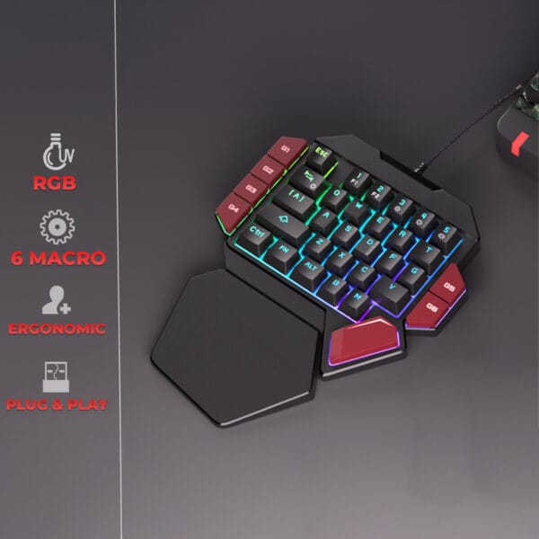 1720112370 Tastatura gaming mecanica one hand rgb 2 1 - Timebox