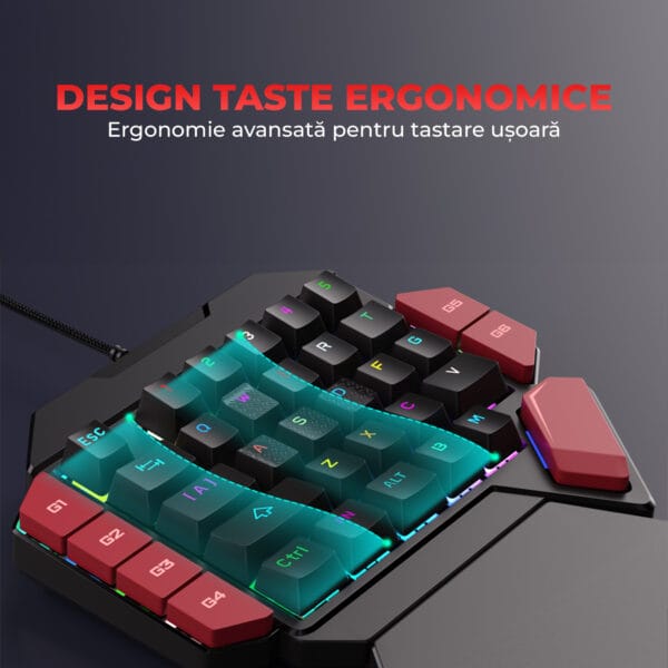 1720112402 Tastatura gaming mecanica one hand rgb 9 - Timebox