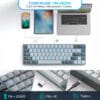 1720114348 Tastatura Mecanica Gaming Timebox 60 iluminare RGB 68 taste PBT Pudding cu cablu Type C blue swtich 6 1 - Timebox