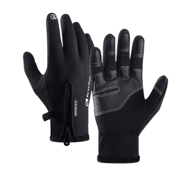 Manusi sport, compatibile ecran telefon, rezistente la vant, aderenta pentru ski, ciclism, culoare negru, Unisex, marime S 1 - Timebox 36730117 - Timebox