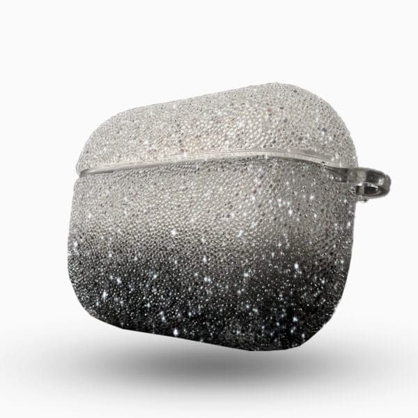 Husa de protectie pentru Apple Airpods Pro, rezistenta la socuri si anti-zgarieturi - Sparkles, Negru 1 - Timebox 39248399 - Timebox