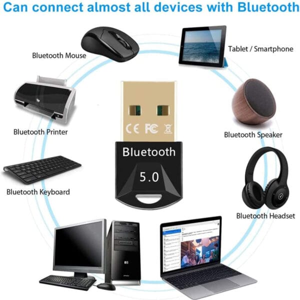 Adaptor Bluetooth Dongle Timebox, USB, Compatibil cu Dispozitive Wireless, Casti, Mouse, Tastatura, Laptop, Telefon, Plug&Play 2 - Timebox 41304181 1 - Timebox
