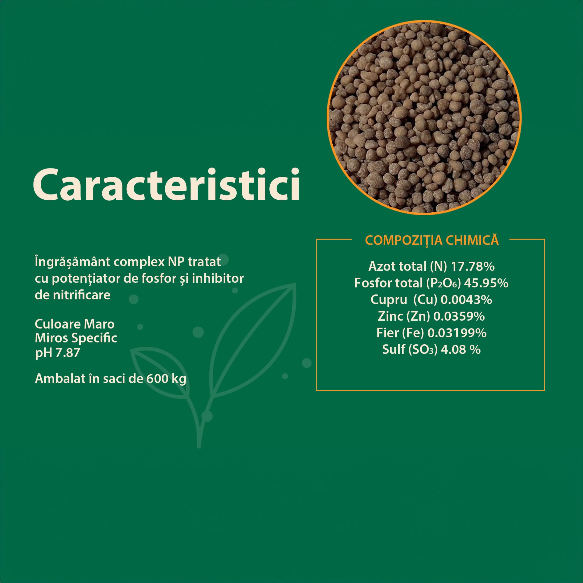Ingrasamant Complex NP cu Azot si Fosfor - Ferti Sfera 64, 18% N, 46% P2O6, Efect 100 Zile, 2 Kg 9 - Timebox 1717316059 Ingrasamant Complex NP cu Azot si Fosfor Fertisfera 64 17.78 N 45.95 P2O6 Efect 100 Zile 3 - Timebox