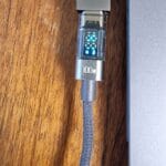 Cablu de Incarcare si Transfer de Date, Timebox, Fast Charge 100W, Display Digital, 2m, Nylon, USB-C la Type-C, Compatibil iPhone 15, Macbook, Android, Samsung, Huawei, Macbook, Xiaomi, Gri photo review