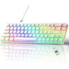 Tastatura Mecanica Gaming Timebox 60 iluminare RGB 68 taste PBT Pudding cu cablu TypeC USBC red swtich 1 Tastatura Mecanica Gaming Timebox 60 iluminare RGB 68 taste PBT Pudding cu cablu TypeC USBC red swtich 1 - Timebox