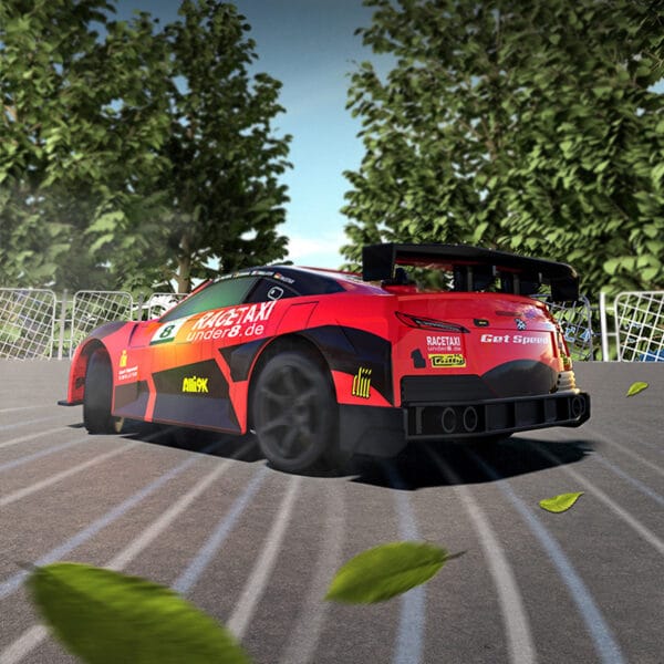 Masina cu telecomanda RC Timebox Drift car 20kmh lumini LED cauciucuri interschimbabile 14 - Timebox