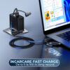 Cablu de Incarcare si Transfer de Date Timebox Fast Charge 60W 1.2m 4 in 1 2 x USB C USB Lightning 2 - Timebox