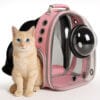 GS 461 PINKrucsac transport ghiozdan animale pisici catei - Timebox