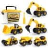 GS 456 YLW set masinute jucarie copii mici consturctii2 - Timebox