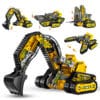 GS 477 GAL jucarie stem masina de constructie excavator jucarie copii cadou - Timebox